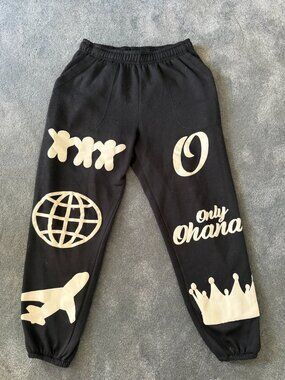 Ohana 'Think Global' Sweatpant - Black